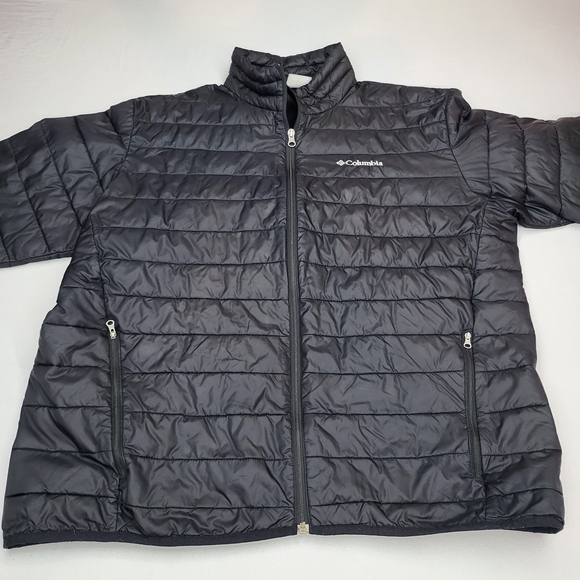 Columbia Black Puffer Jacket - Picture 2 of 6